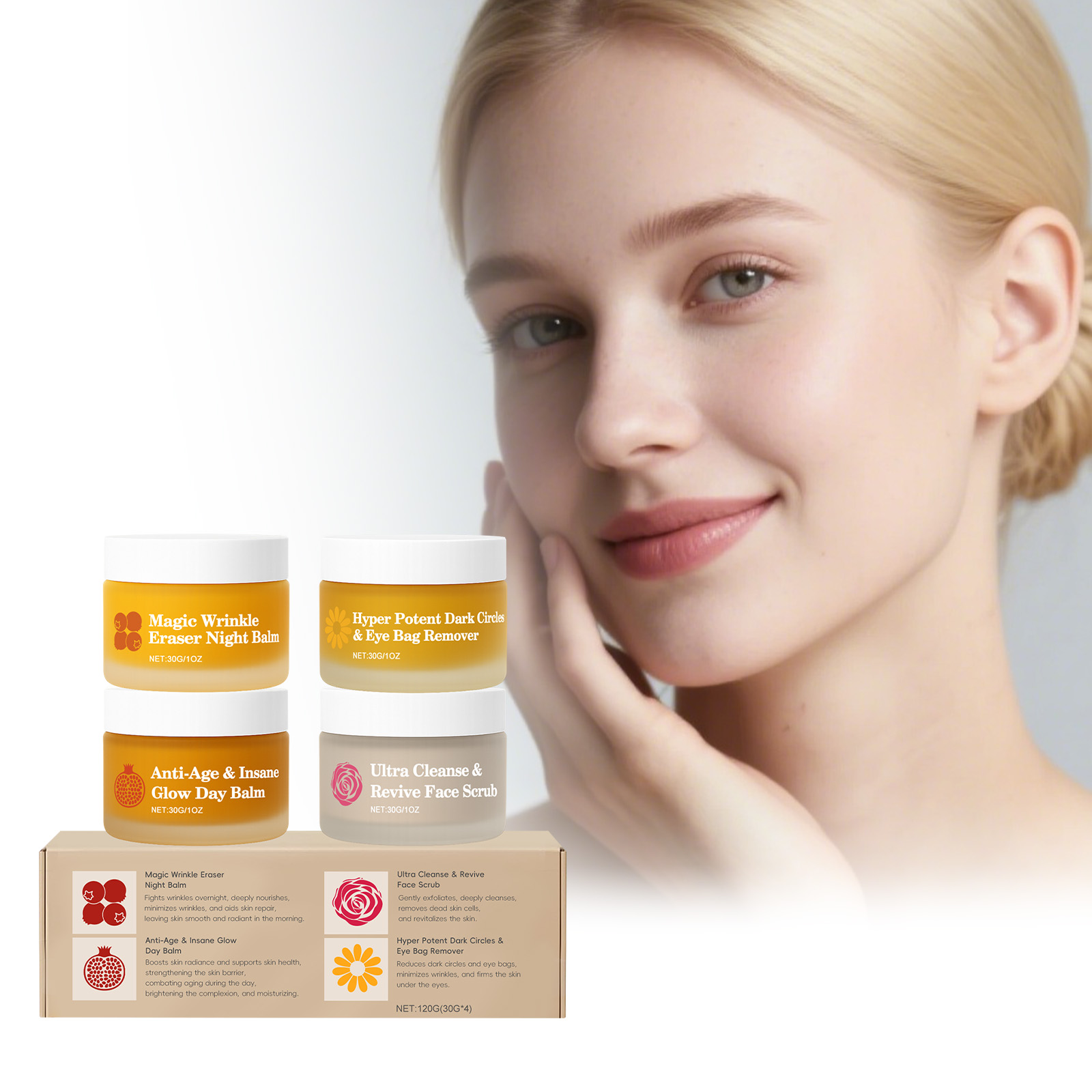 Anti-Aging Face Cream - Multi-effect Day & Night Skin Care