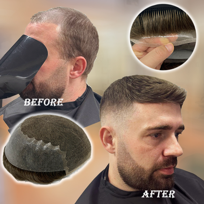 Concealer Full Coverage - Q6 Men's Toupee Lace & PU