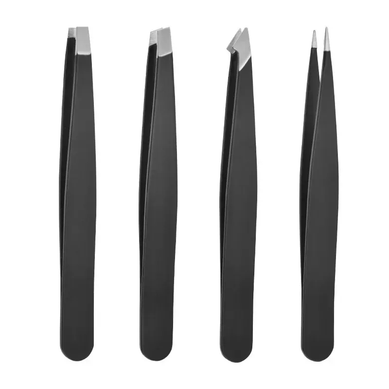 Beauty Makeup Remover - 1/3/4pcs High-Quality Eyebrow Tweezer Hair Beauty