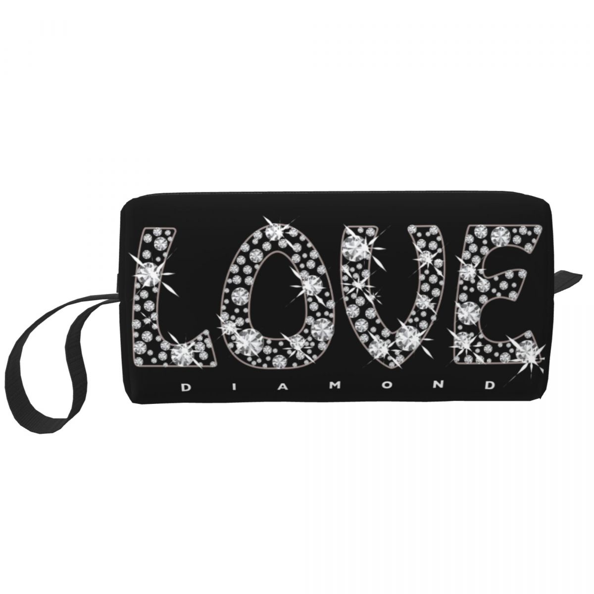 Beauty Love Makeup - Custom Love Diamond Toiletry Bag for