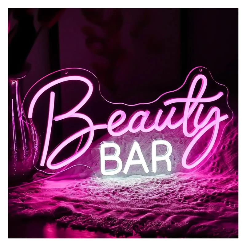 Beauty Bar Neon Sign Dimmable  - огляд і ціна Beauty Makeup Wallpaper