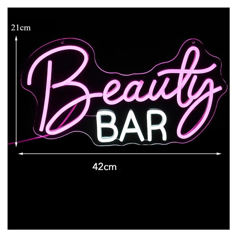 Beauty Bar Neon Sign Dimmable  - огляд і ціна Beauty Makeup Wallpaper