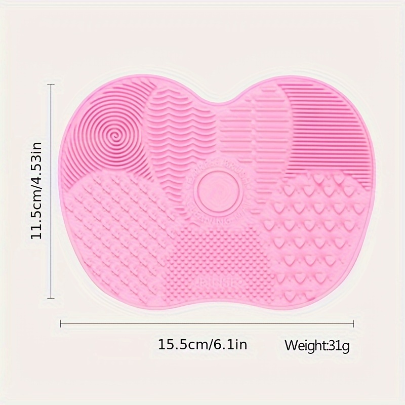Silicone Apple-Shaped Makeup B - огляд і ціна Makeup Brush Set