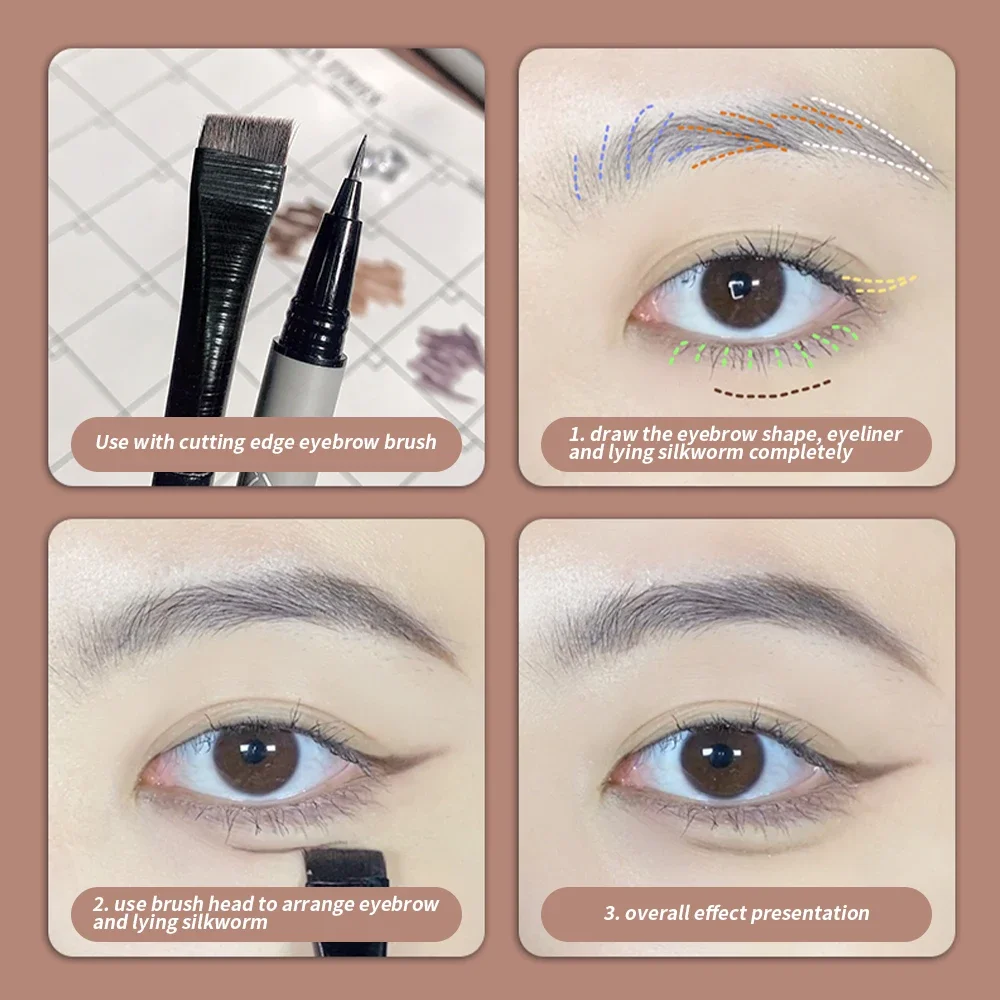 Multifunctional Liquid Eyebrow - огляд і ціна Eyebrow Pomade Pencil