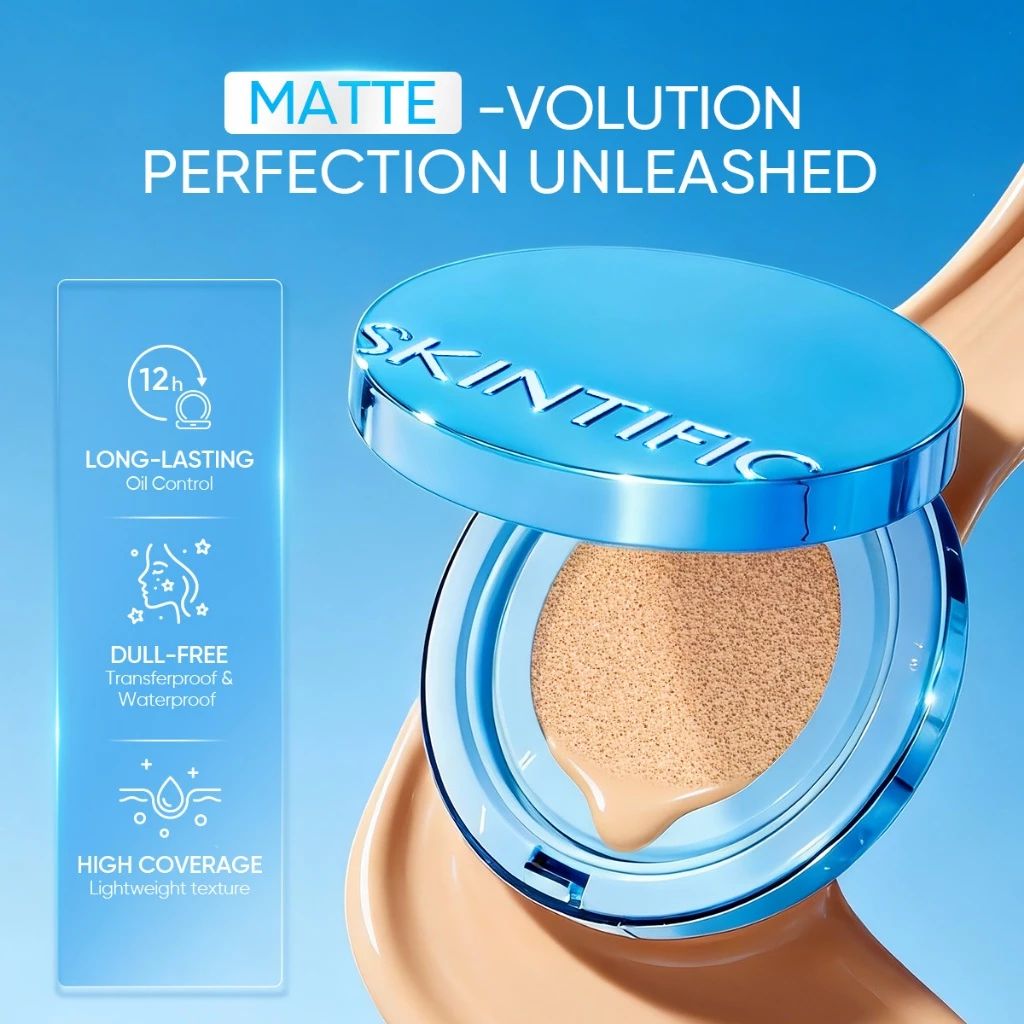 SKINTIFIC Perfect Stay Cushion - огляд і ціна Concealer Full Coverage