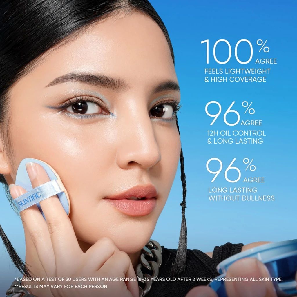 SKINTIFIC Perfect Stay Cushion - огляд і ціна Concealer Full Coverage
