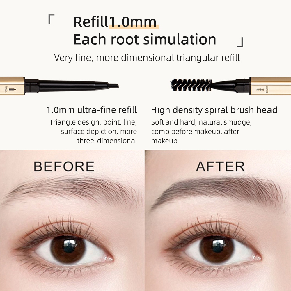 5 Colors EyeBrow Pen Make-up f - огляд і ціна Eyebrow Pomade Pencil