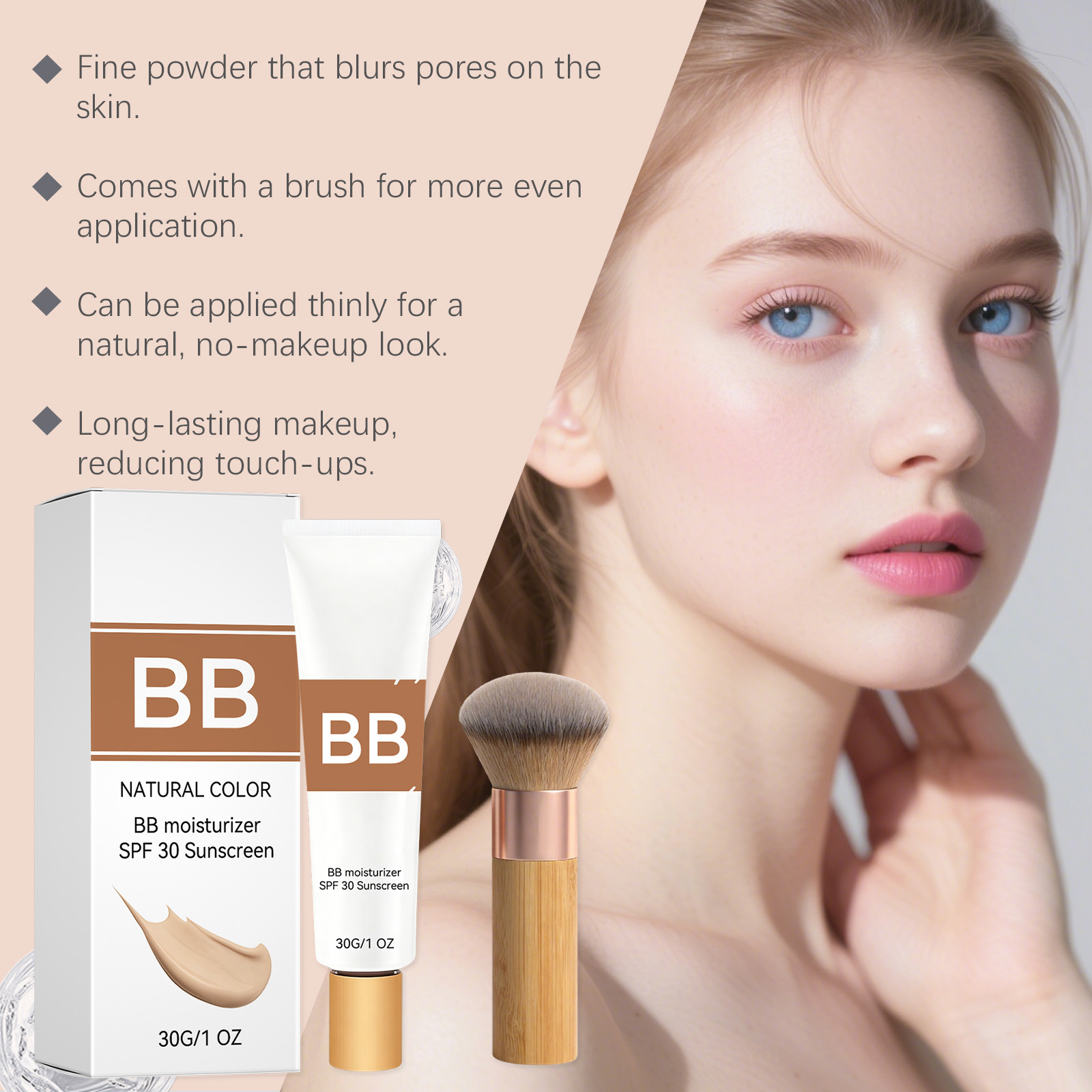 SPF 30 Tinted Moisturizer BB C - огляд і ціна Makeup Beauty Ro