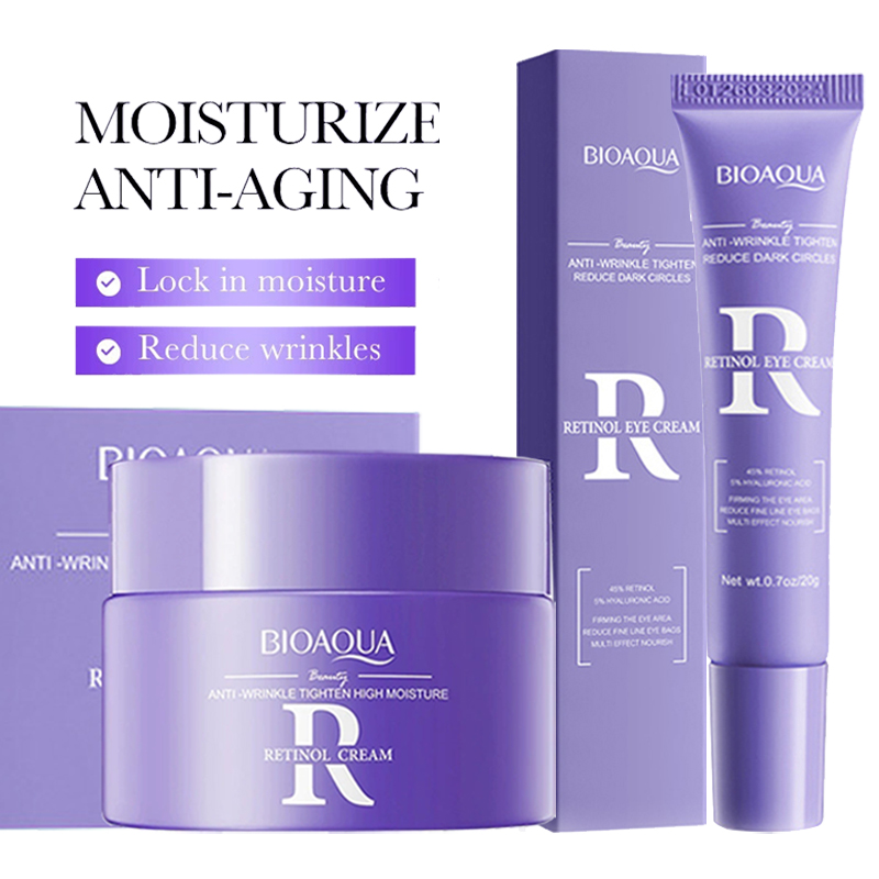 BIOAQUA Retinol Skin Care Sets - огляд і ціна Anti-Aging Face Cream