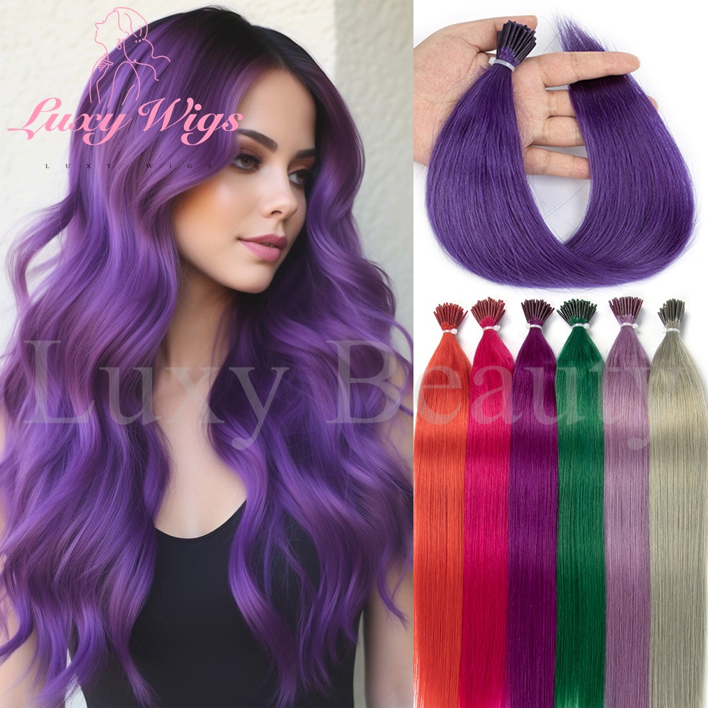 Straight Purple I Tip Micro Be - огляд і ціна Pure Beauty Hair & Makeup