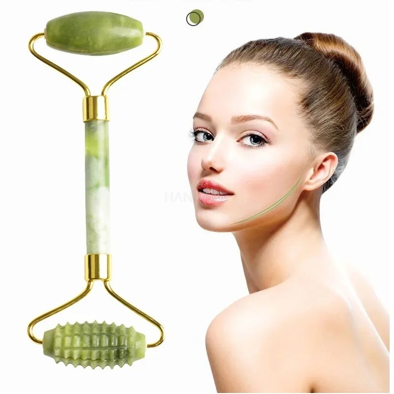 Facial Jade Massage Roller Set - огляд і ціна Jade Roller Gua Sha