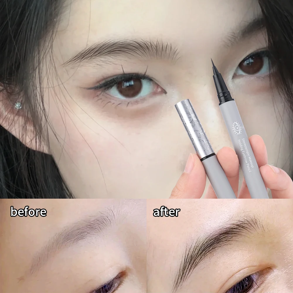 Waterproof Liquid Eyebrow Penc - огляд і ціна Eyebrow Pomade Pencil