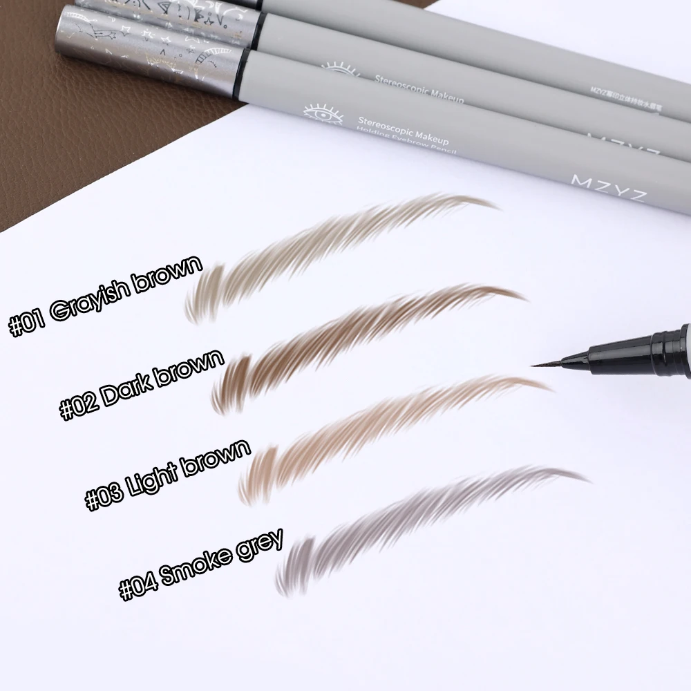 Waterproof Liquid Eyebrow Penc - огляд і ціна Eyebrow Pomade Pencil