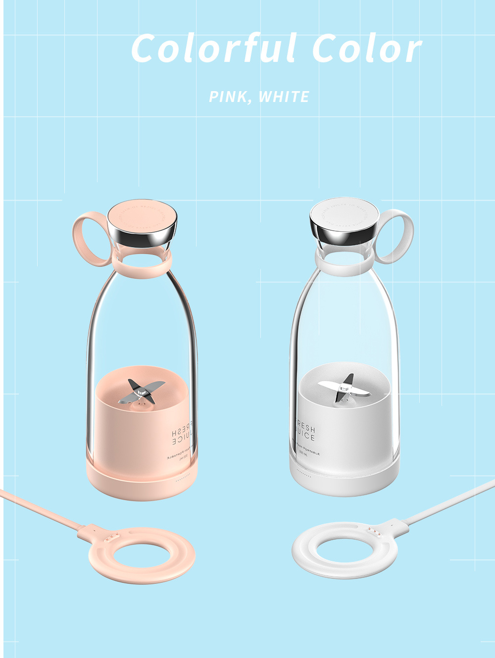usb Charger for portable juice - огляд і ціна Makeup Beauty Ro