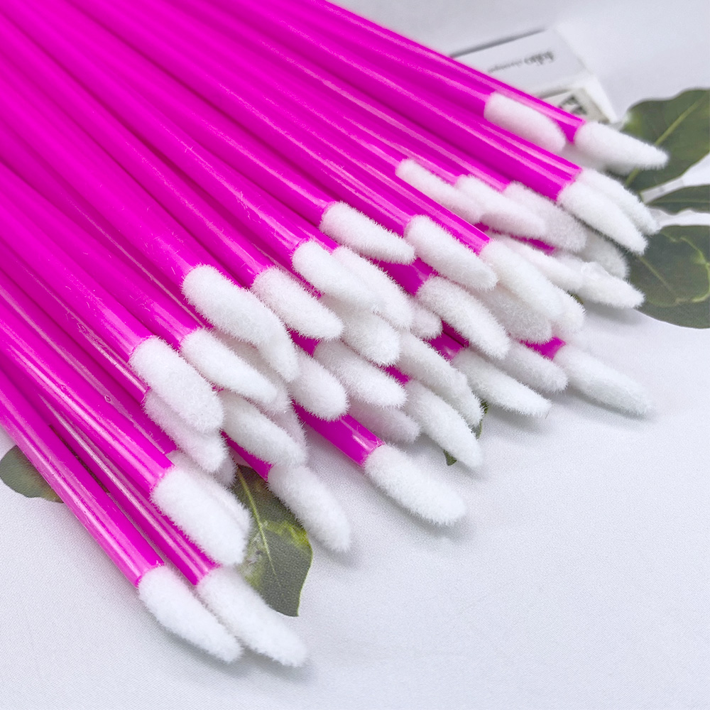 100Pcs Disposable Lip Brush Ey - огляд і ціна Makeup Brush Set