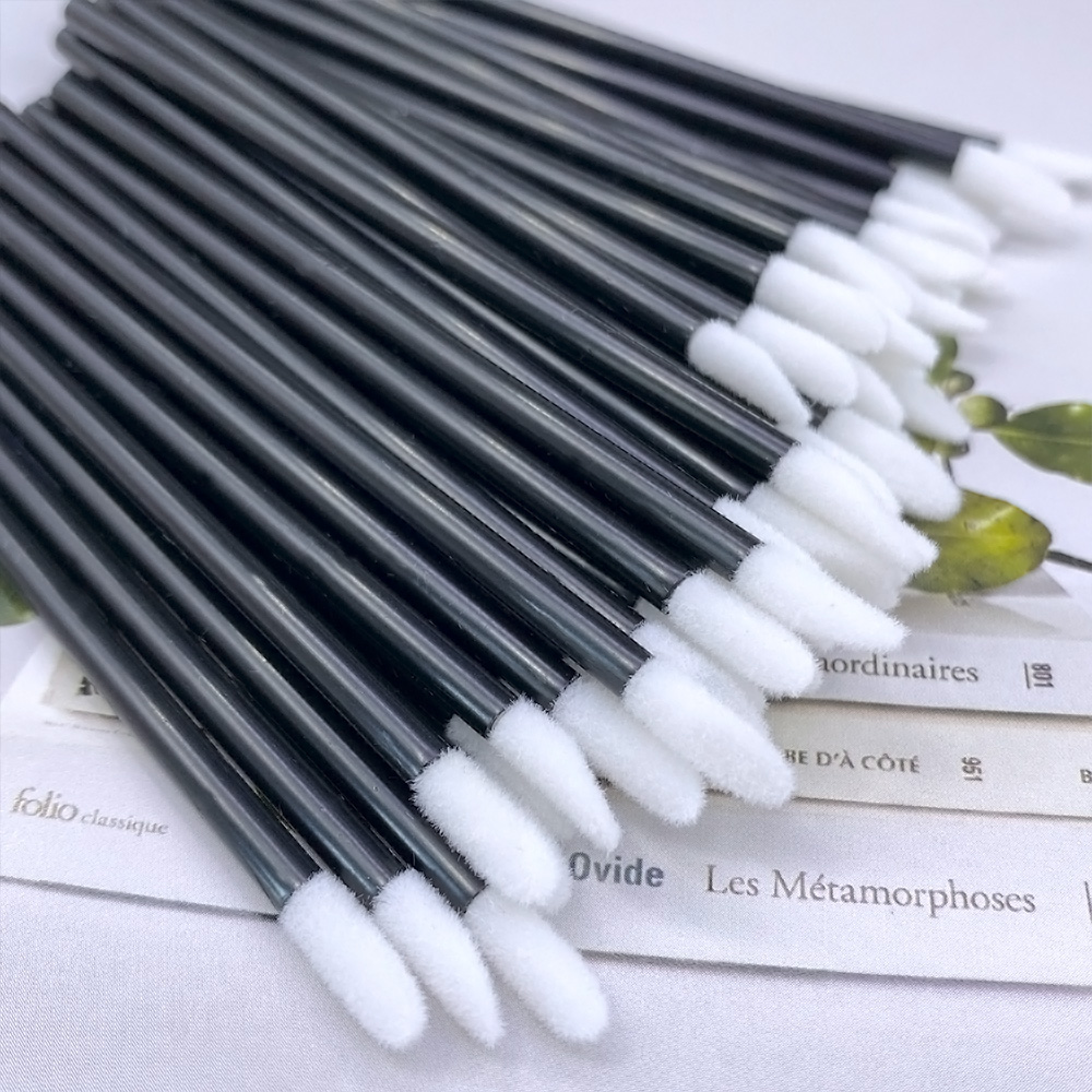 100Pcs Disposable Lip Brush Ey - огляд і ціна Makeup Brush Set