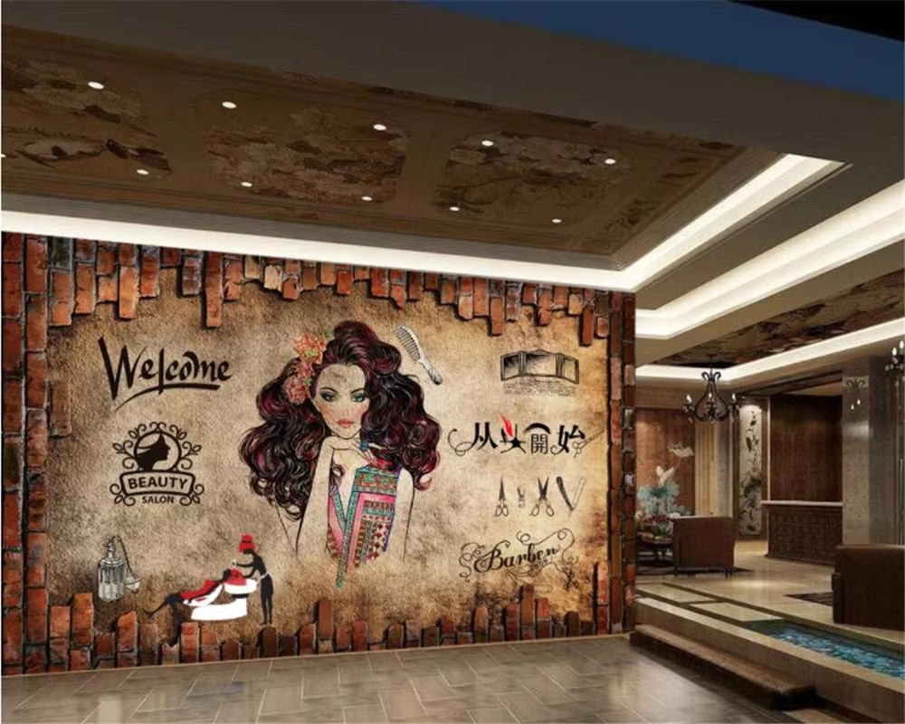 Custom Wallpaper Mural Nostalg - огляд і ціна Beauty Makeup Wallpaper
