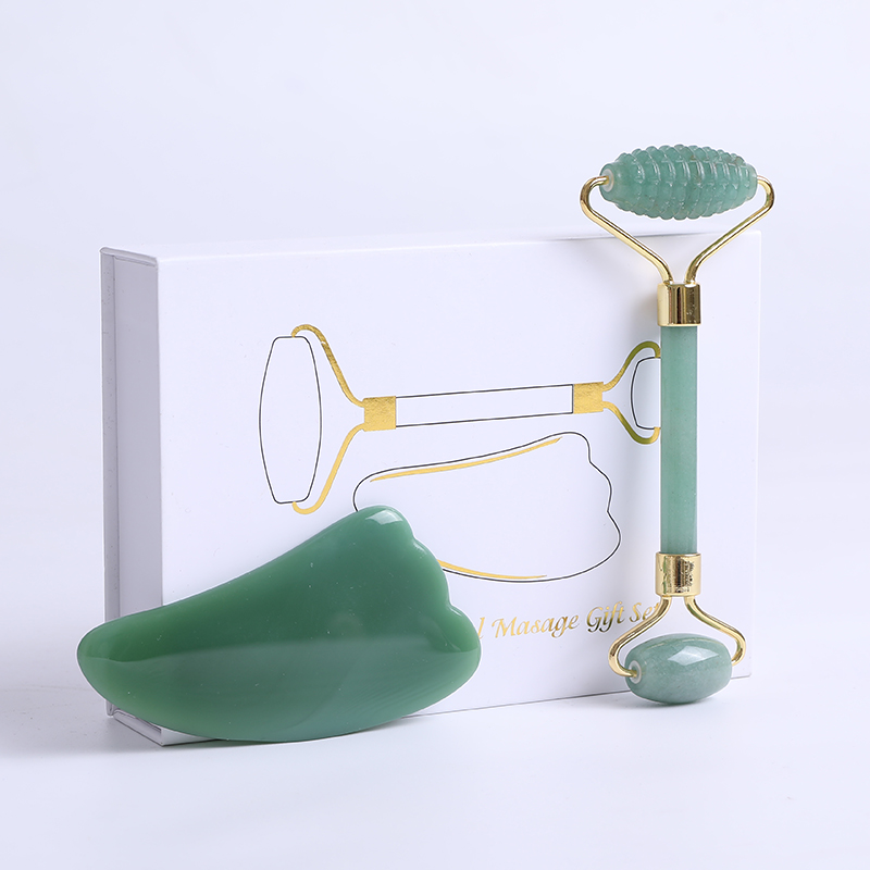 Aventurine Jade Roller Massage - огляд і ціна Jade Roller Gua Sha