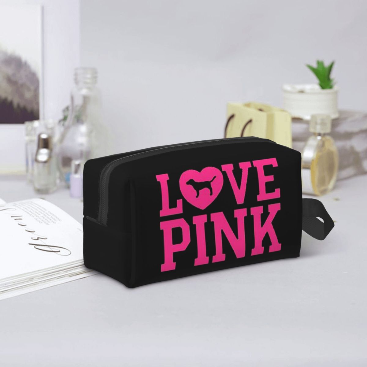 Love Pink Makeup Bag Cosmetic  - огляд і ціна Beauty Love Makeup