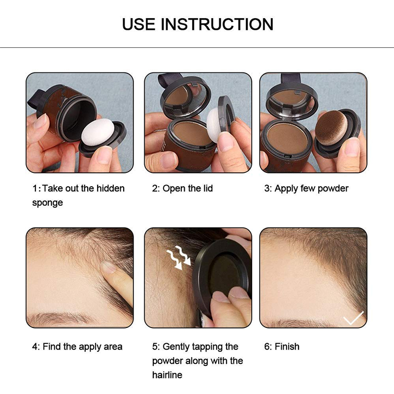 14 Color Hair Line Powder Blac - огляд і ціна Concealer Full Coverage