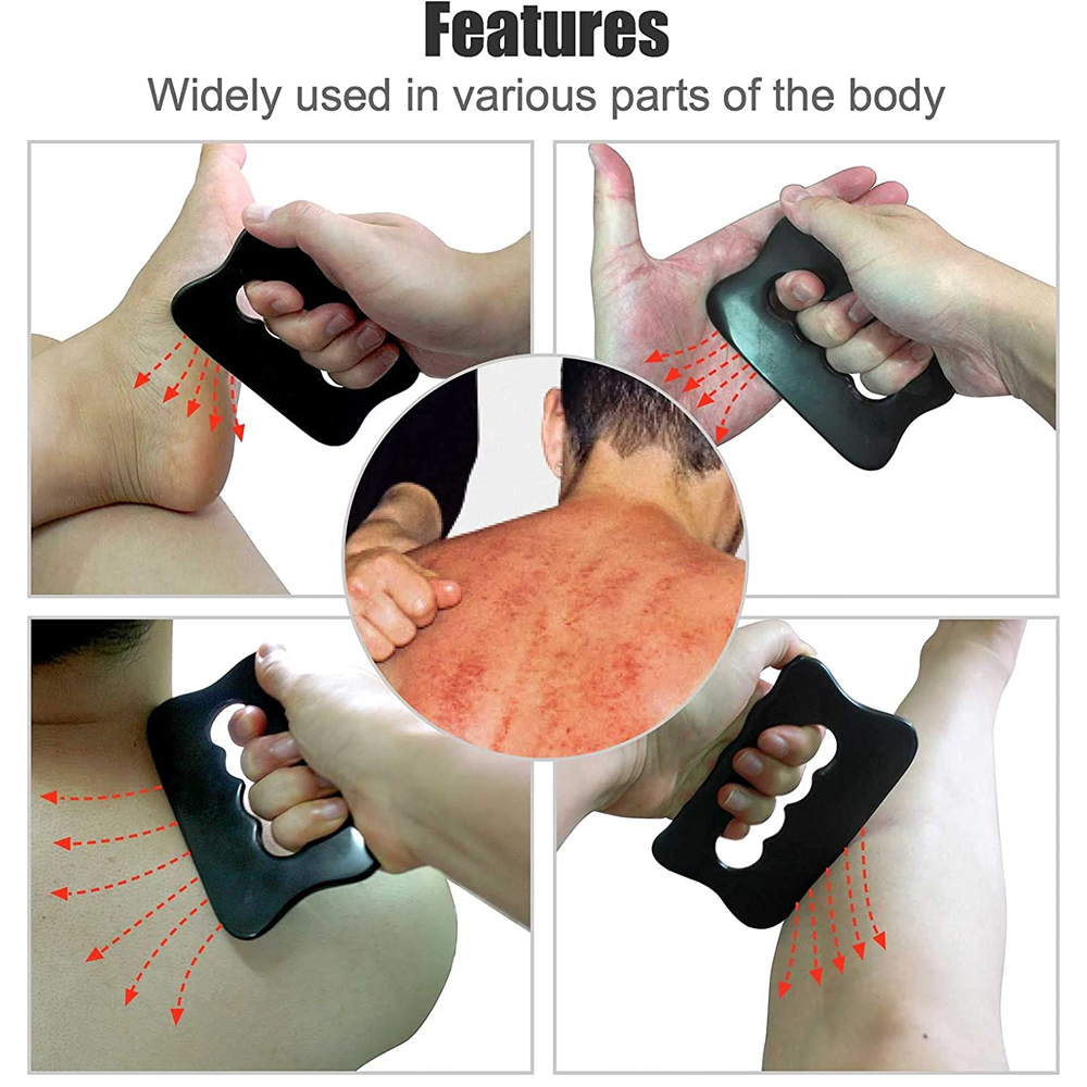 1 PCS Gua Sha Massage Tool, Bi - огляд і ціна Jade Roller Gua Sha