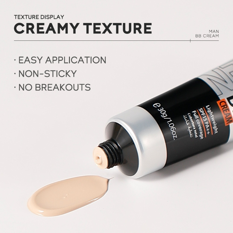Men's BB Cream SPF15 PA++ Full - огляд і ціна Concealer Full Coverage