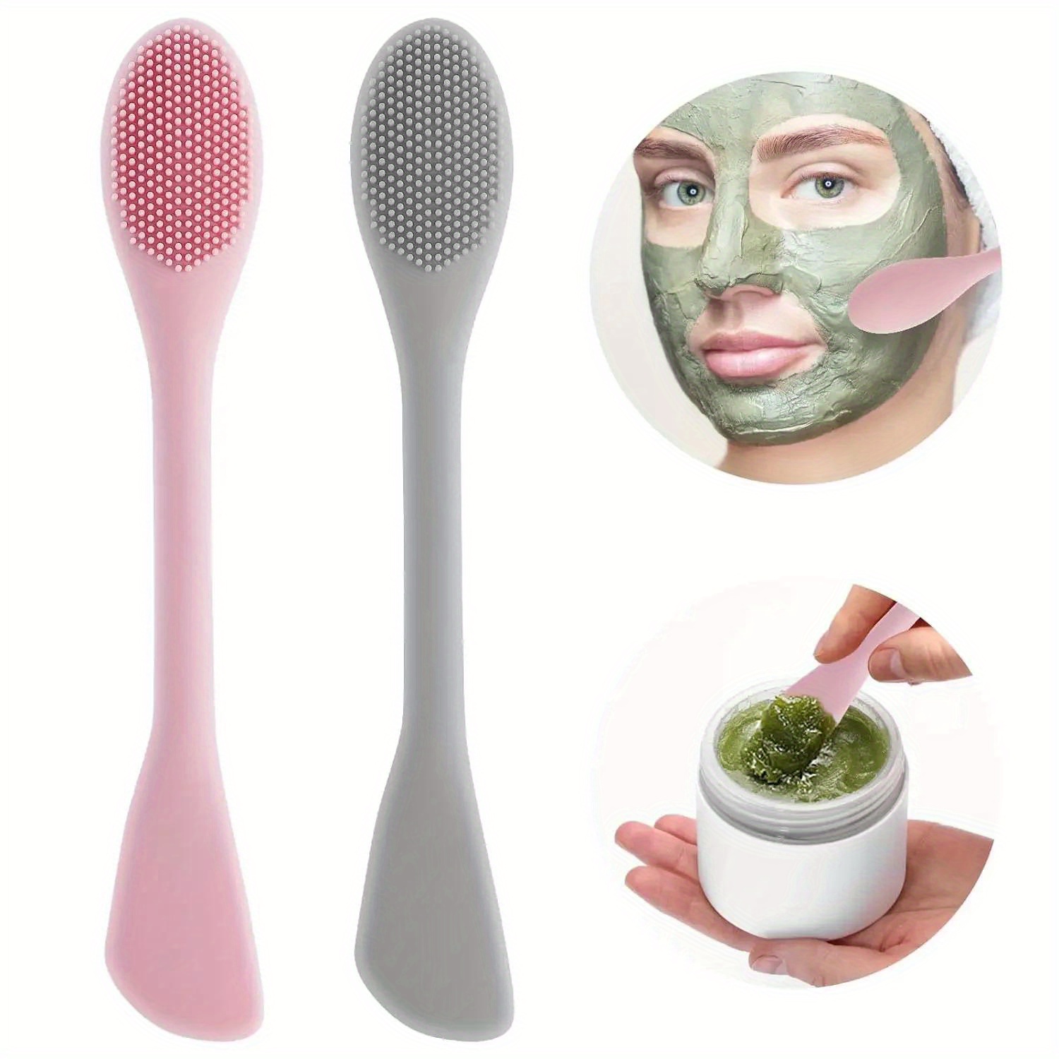 Double Head Facial Mask Brush  - огляд і ціна Makeup Beauty Ro