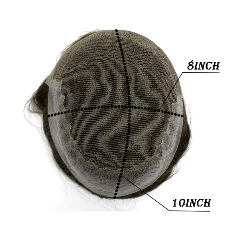 Q6 Men's Toupee Lace & PU Base - огляд і ціна Concealer Full Coverage