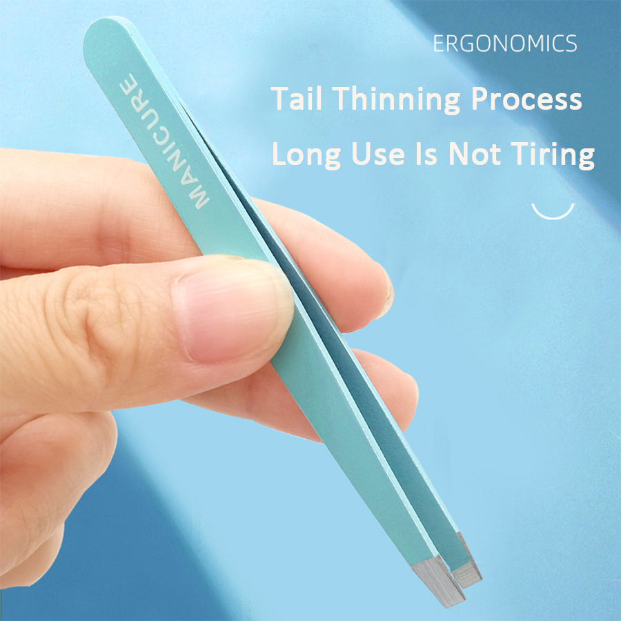 4 Pcs Colorful Eyebrow Tweezer - огляд і ціна Beauty Makeup Remover