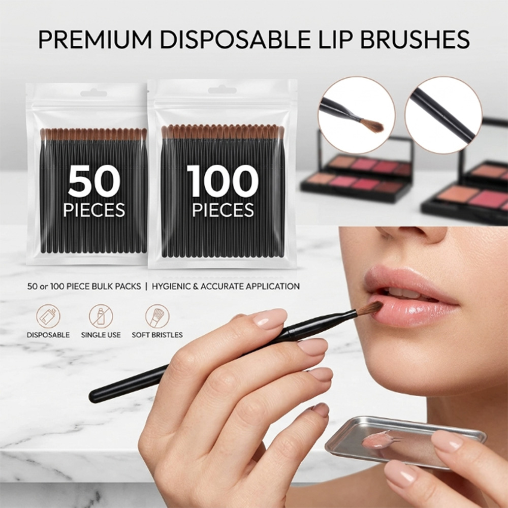 50/100pcs Disposable Lip Brush - огляд і ціна Makeup Beauty Ro