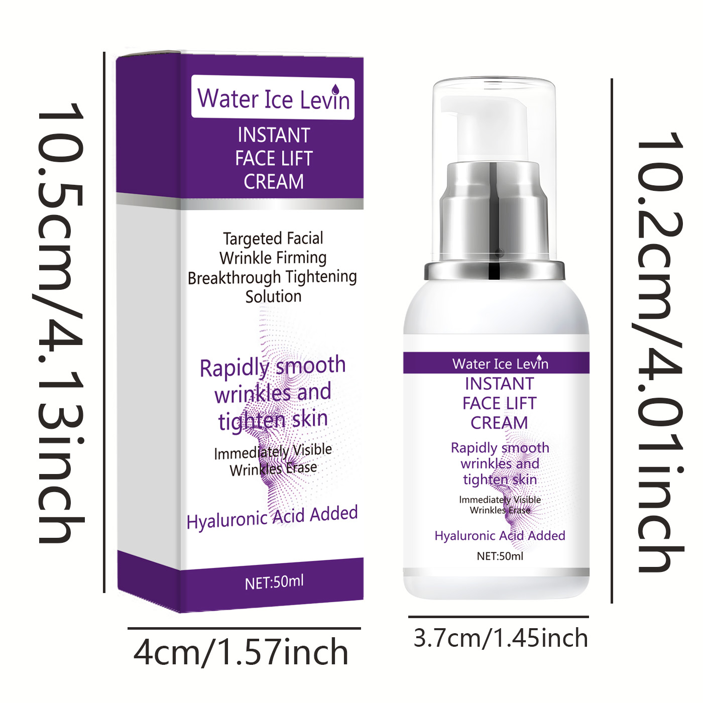 Instant Face Lift Cream with H - огляд і ціна Anti-Aging Face Cream