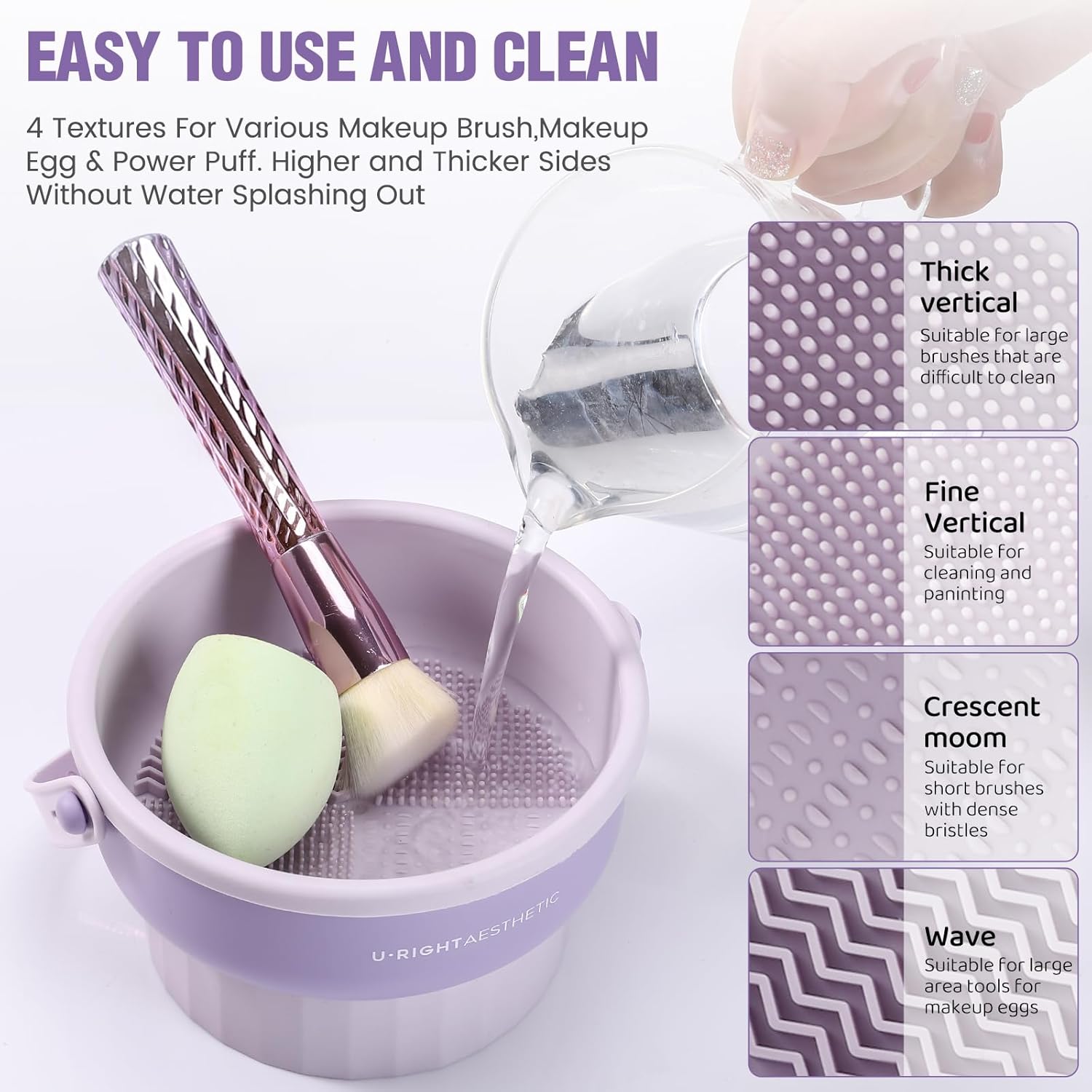 Makeup Brush Cleaning Bowl Bea - огляд і ціна Beauty Makeup Brushes