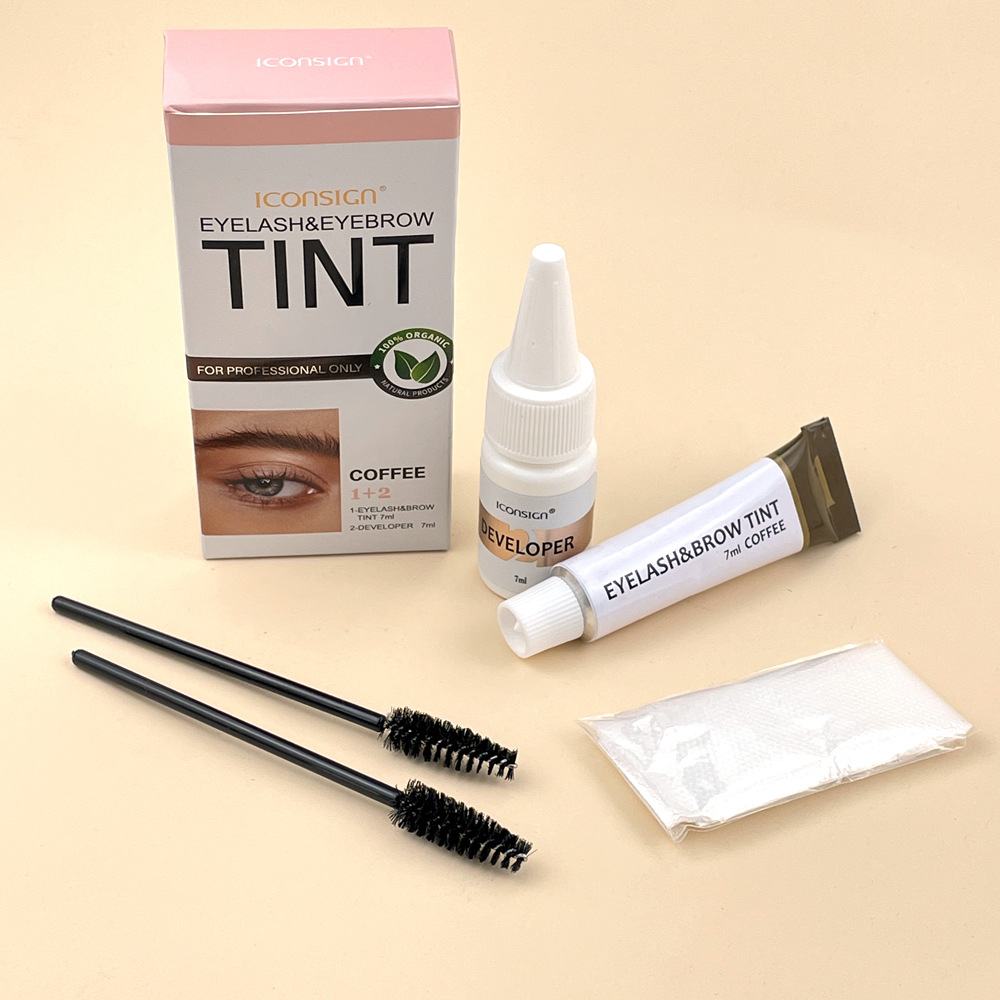 Eyelash Eyebrow Dye Tint Kit F - огляд і ціна Eyebrow Pomade Pencil