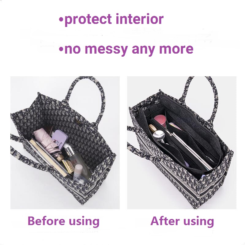 Makeup Bag For Dior Book Tote  - огляд і ціна Beauty Makeup Dior