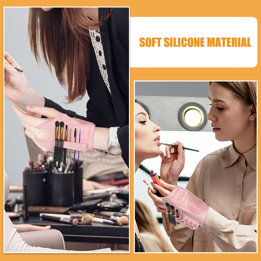 Silicone Makeup Wrist Band Set - огляд і ціна Makeup Brush Set