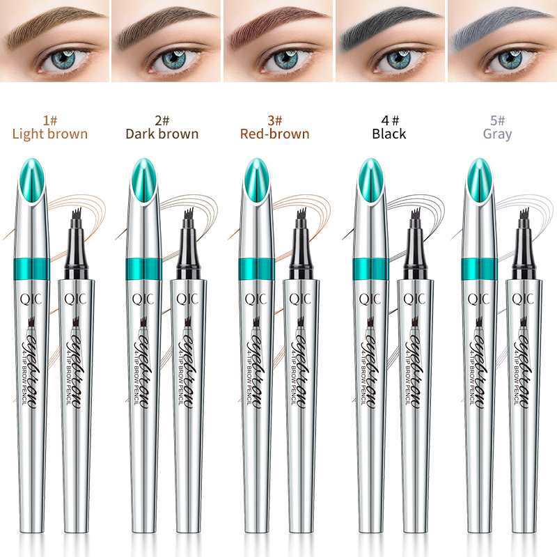 4 Points Eyebrow Pen 5 Colors  - огляд і ціна Eyebrow Pomade Pencil