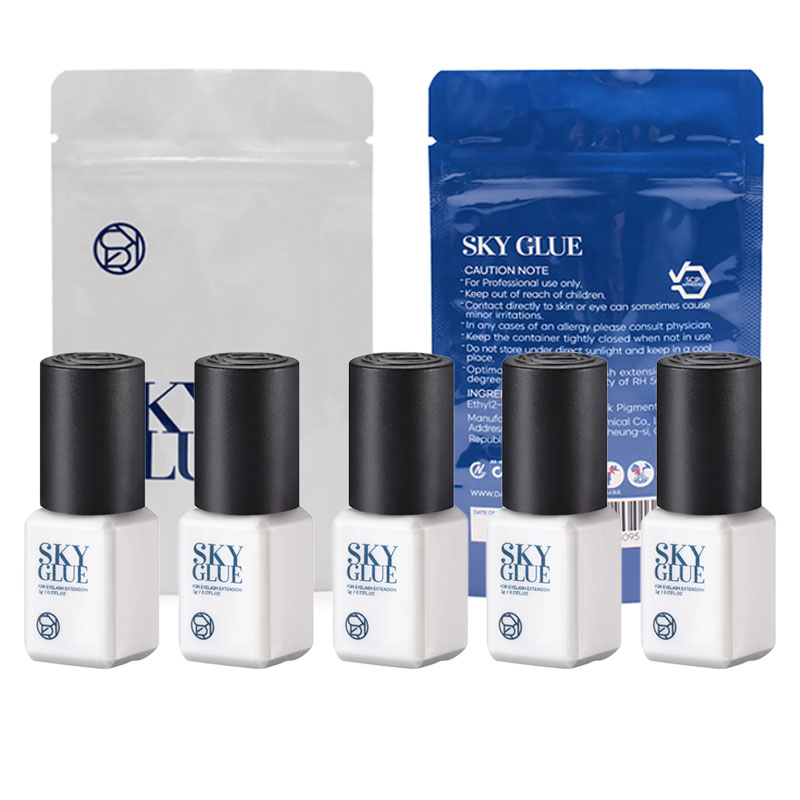 5 Bottles SKY S Plus Glue for  - огляд і ціна Makeup Plus Beauty