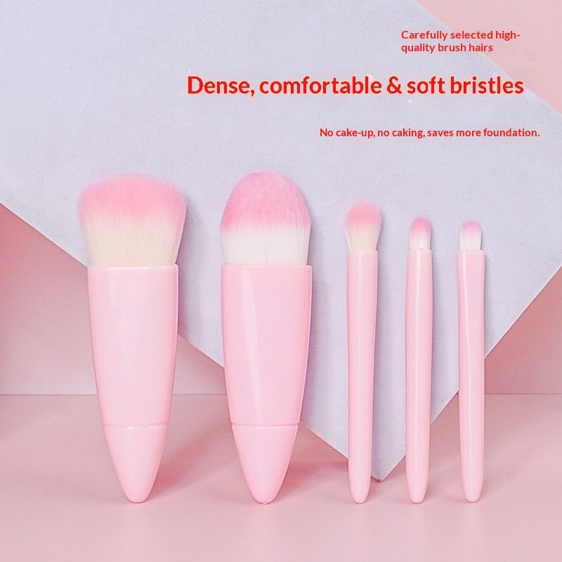 5pcs Mini Travel Makeup Brush  - огляд і ціна Makeup Brush Set