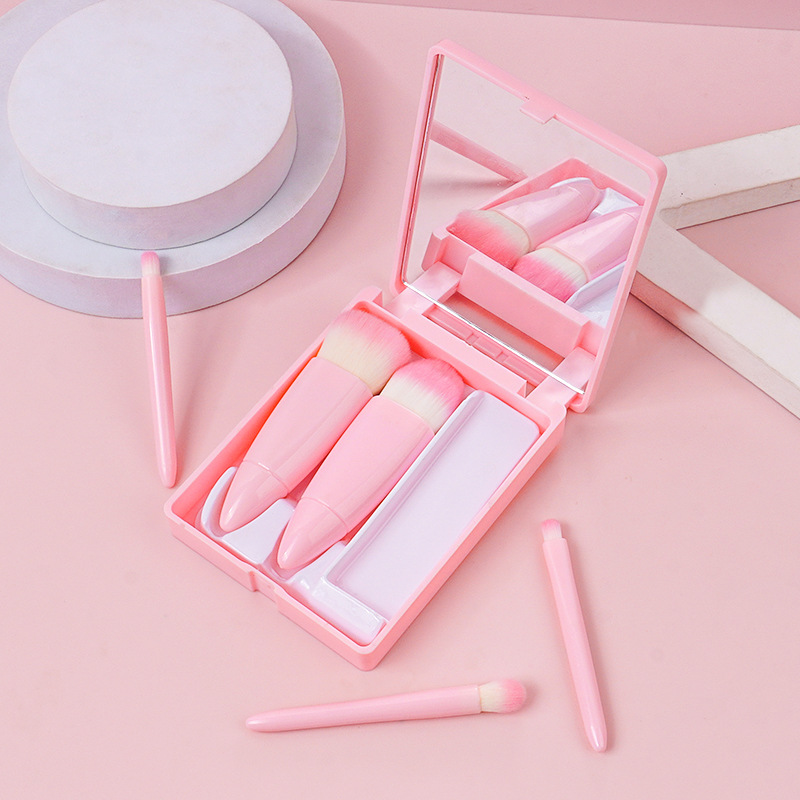 5pcs Mini Travel Makeup Brush  - огляд і ціна Makeup Brush Set