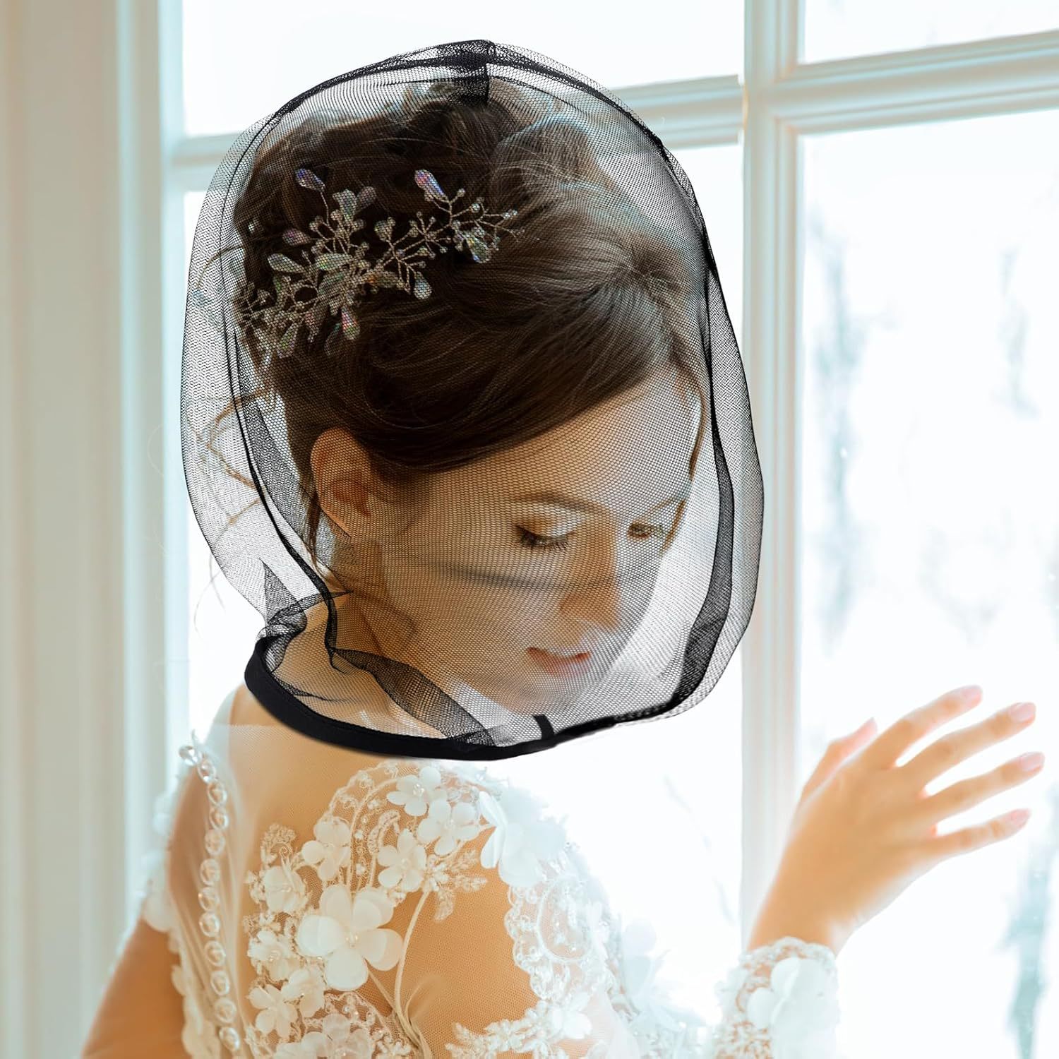Reusable Bride to Be Nylon Chi - огляд і ціна Beauty Halloween Makeup