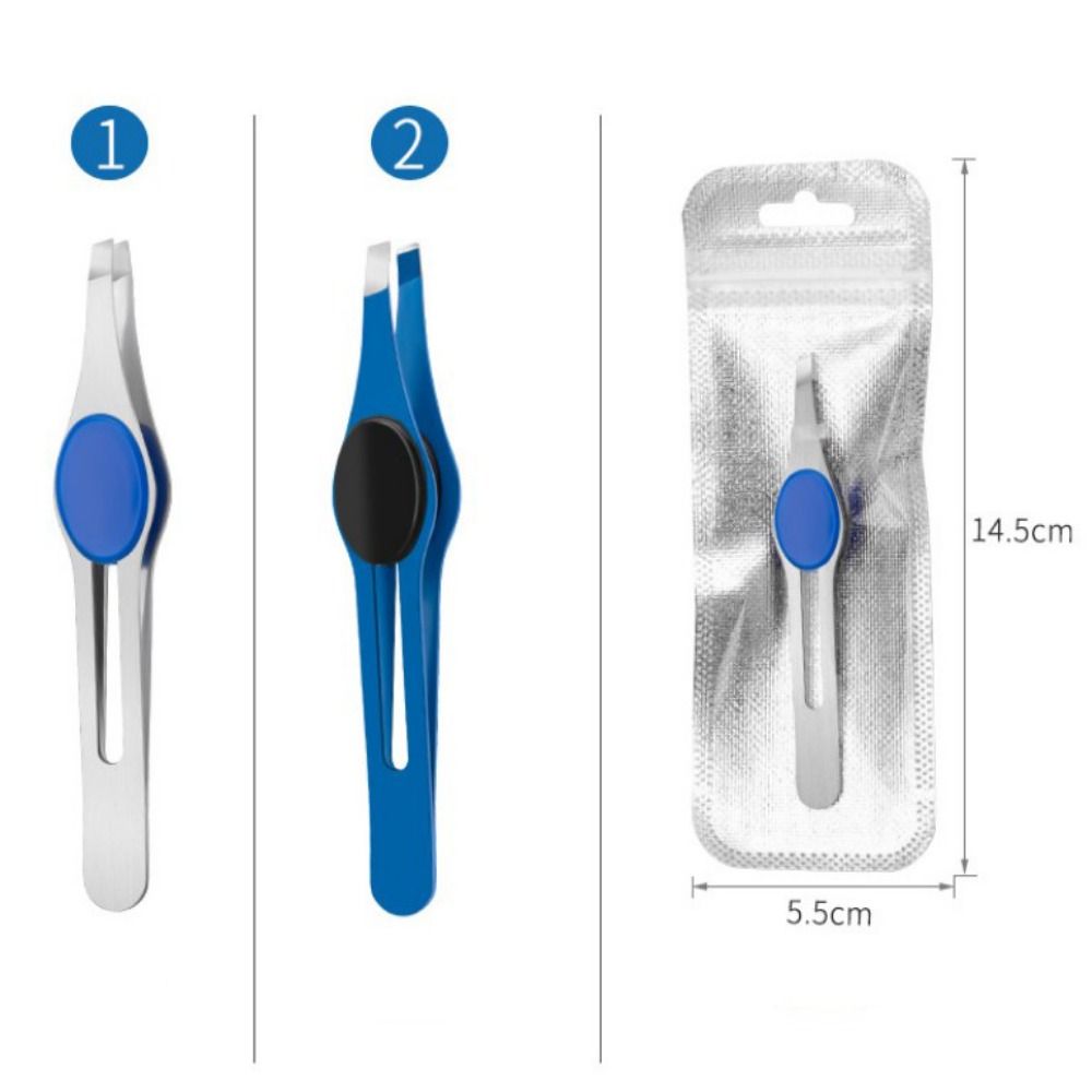 Stainless Steel Eyebrow Tweeze - огляд і ціна Beauty Makeup Remover