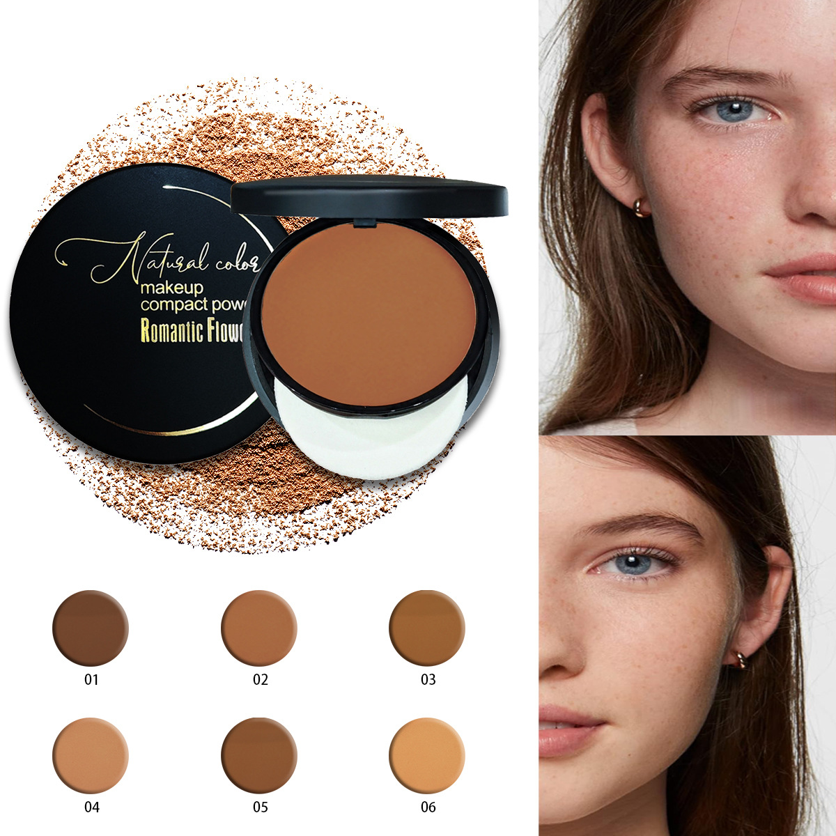 Dark Color 2-in-1 Setting Powd - огляд і ціна Concealer Full Coverage