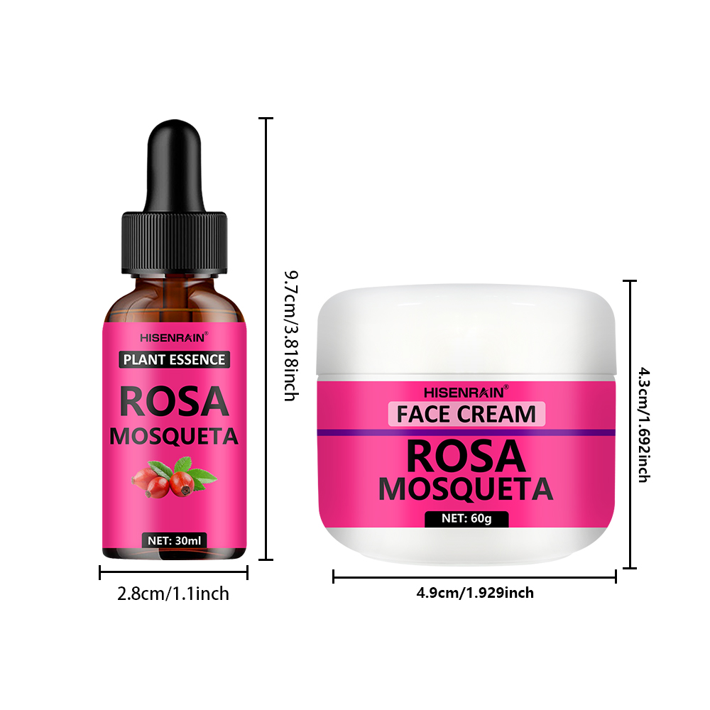 HISENRAIN Rosehip Skincare Set - огляд і ціна Anti-Aging Face Cream
