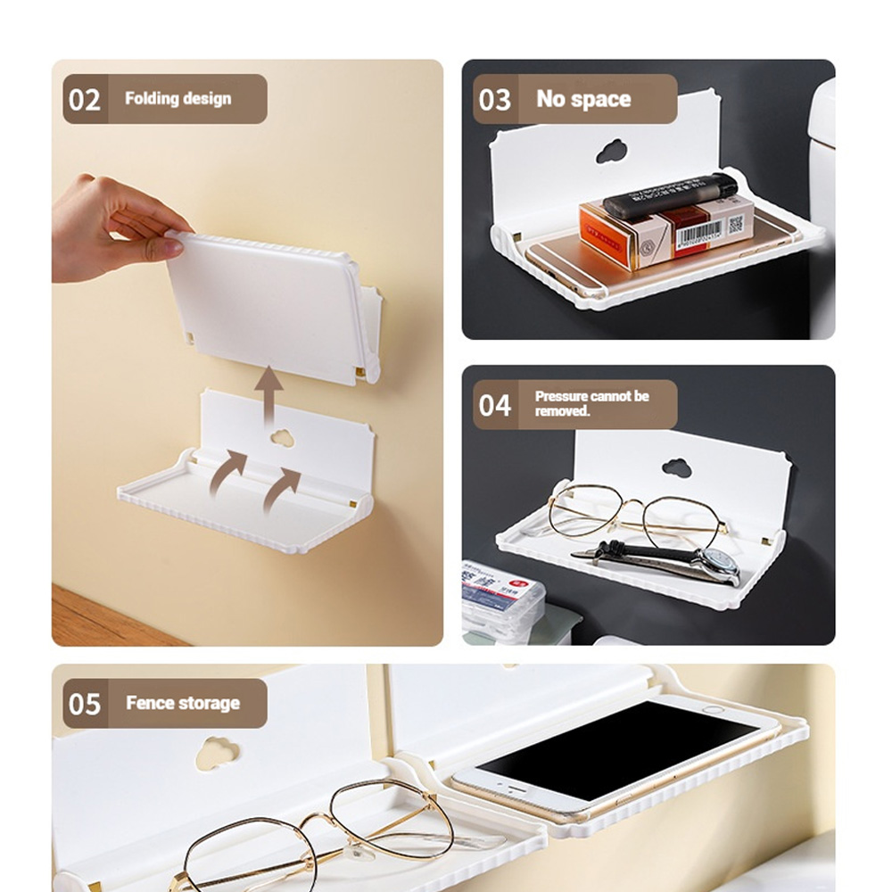 Punch-Free Foldable Wall Stora - огляд і ціна Beauty Makeup Wallpaper