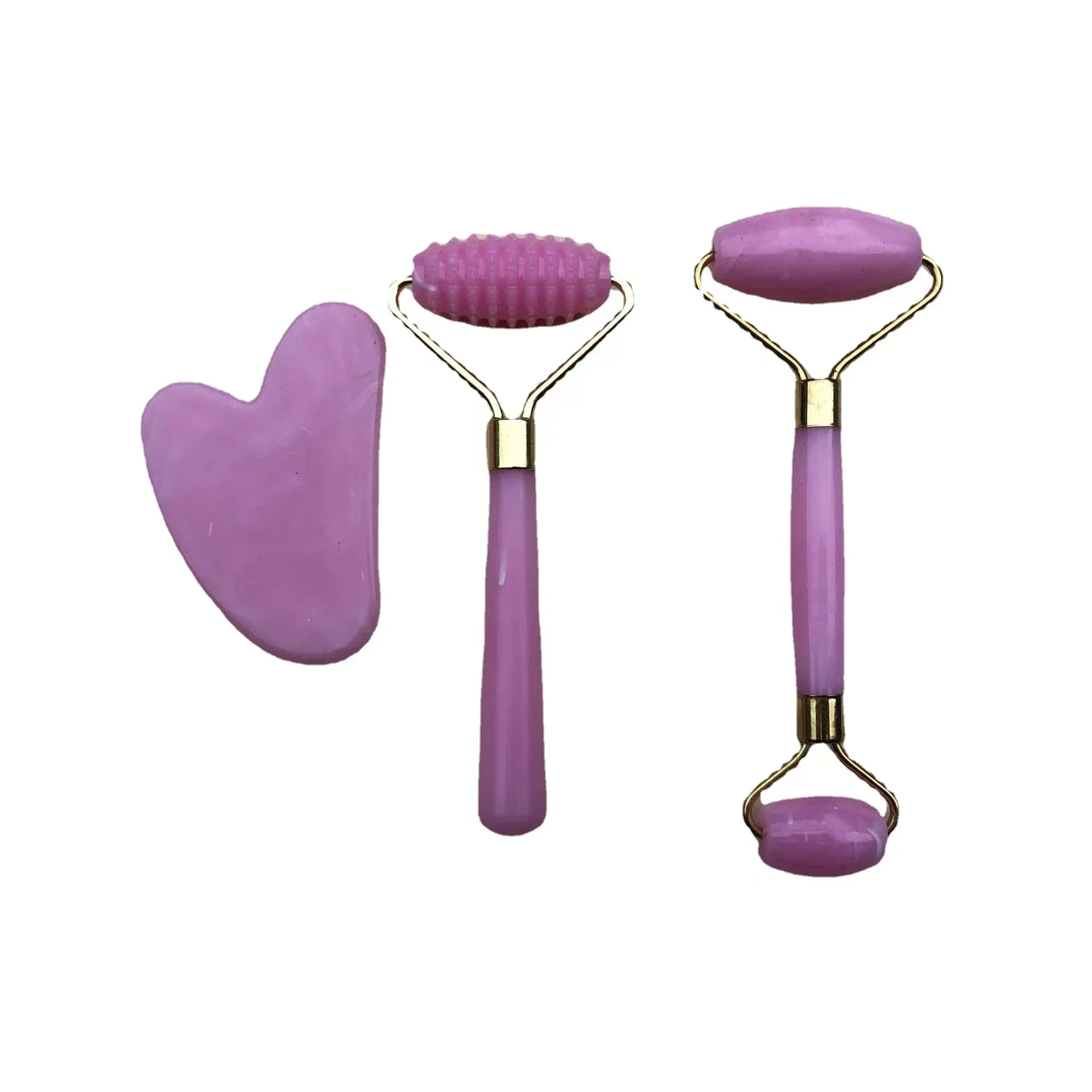 Resin Roller Massager for Face - огляд і ціна Jade Roller Gua Sha