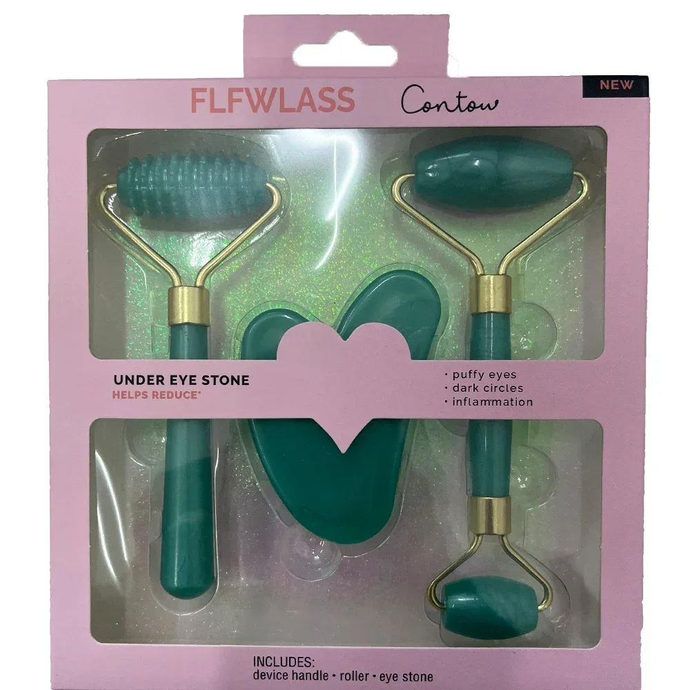 Resin Roller Massager for Face - огляд і ціна Jade Roller Gua Sha