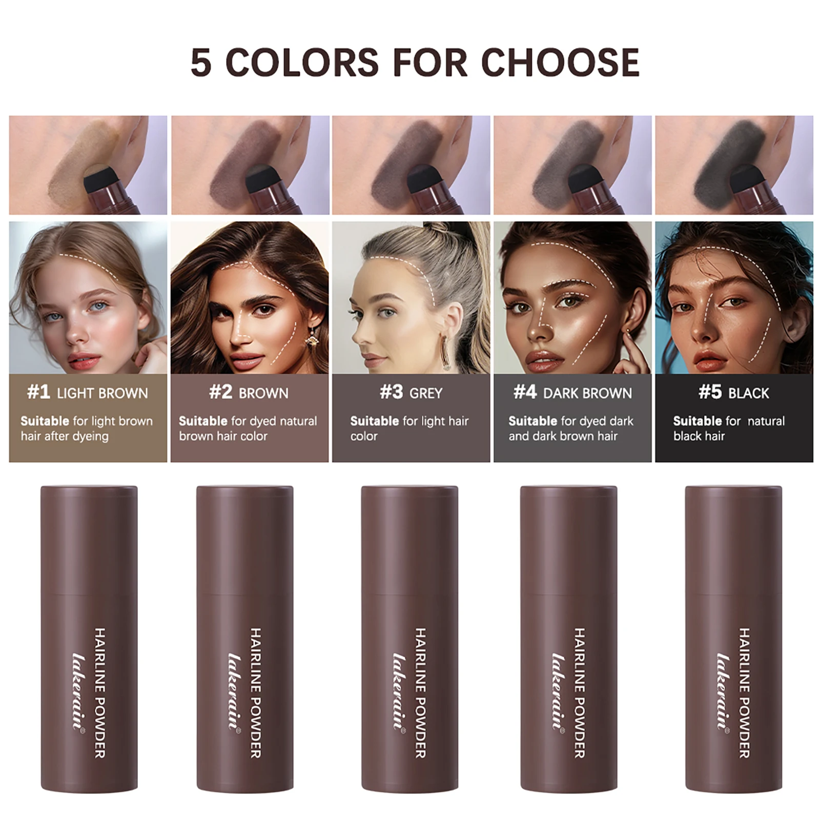 Waterproof Hairline & Root Con - огляд і ціна Concealer Full Coverage