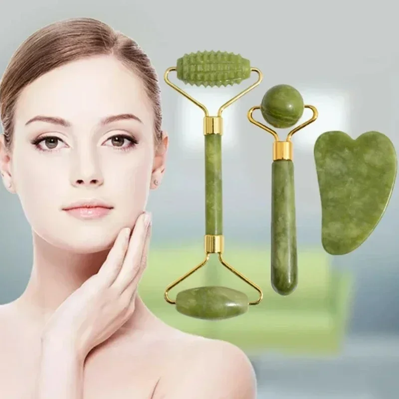 Natural Jade Roller Face Gua S - огляд і ціна Jade Roller Gua Sha