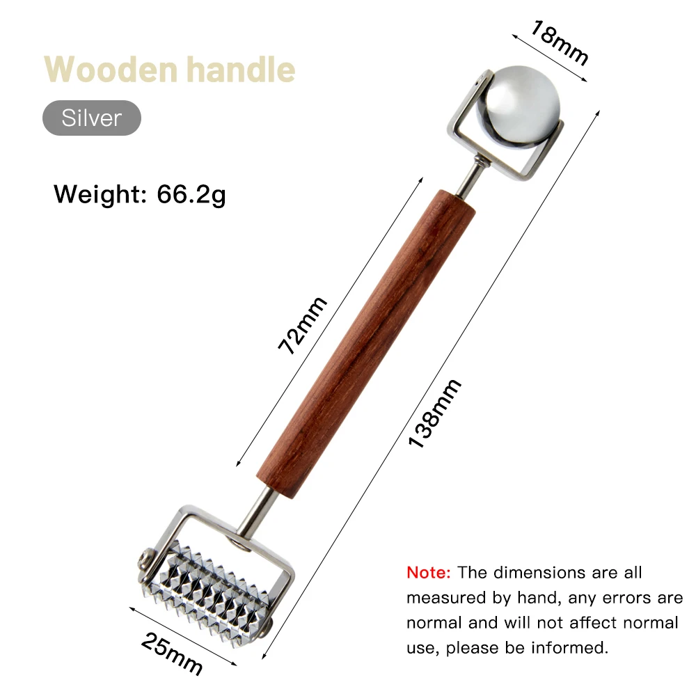 Stainless Steel Pointed Roller - огляд і ціна Jade Roller Gua Sha