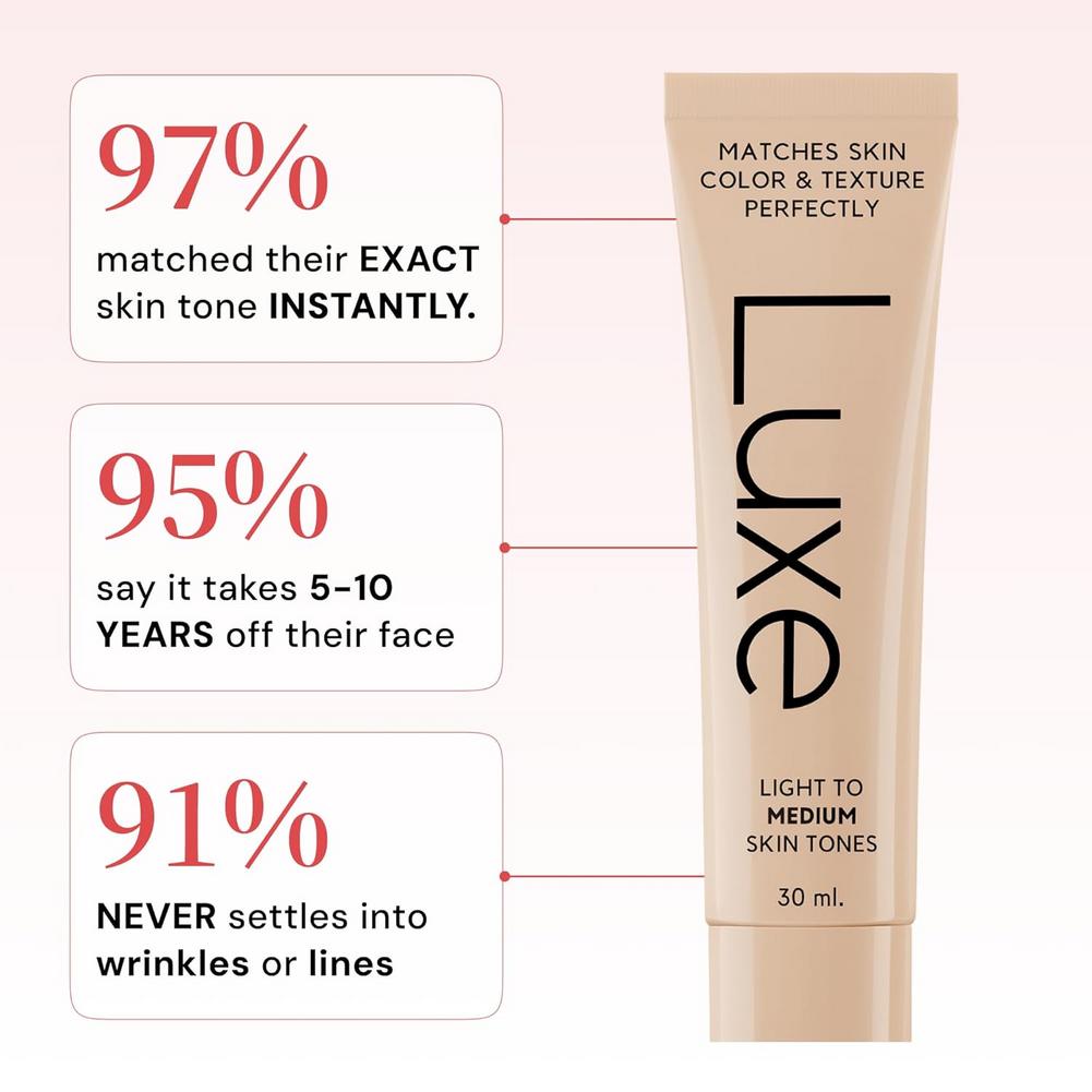 Luxe Color Changing Liquid Fou - огляд і ціна Concealer Full Coverage